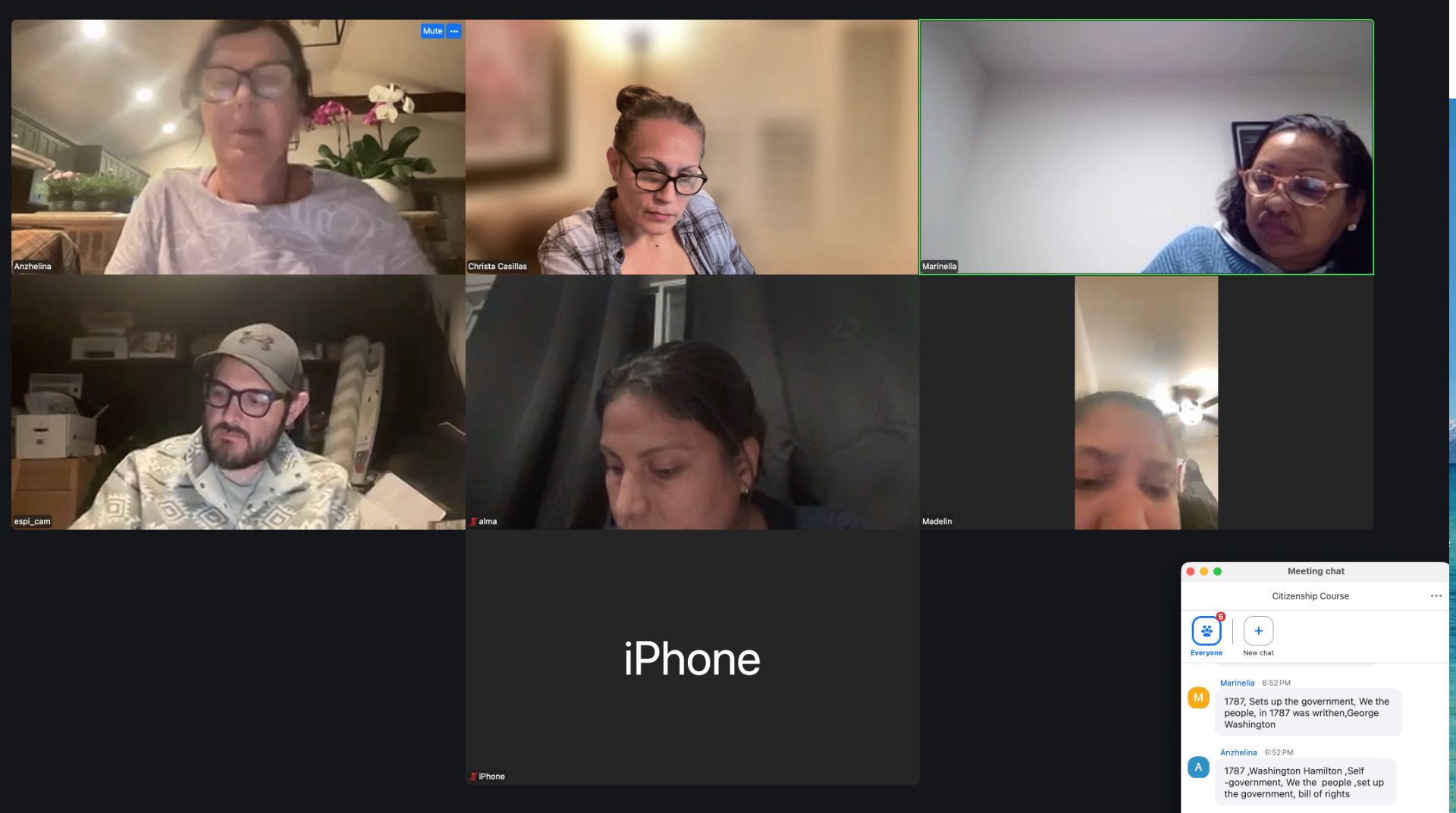 Live Zoom citizenship class (February 2026)